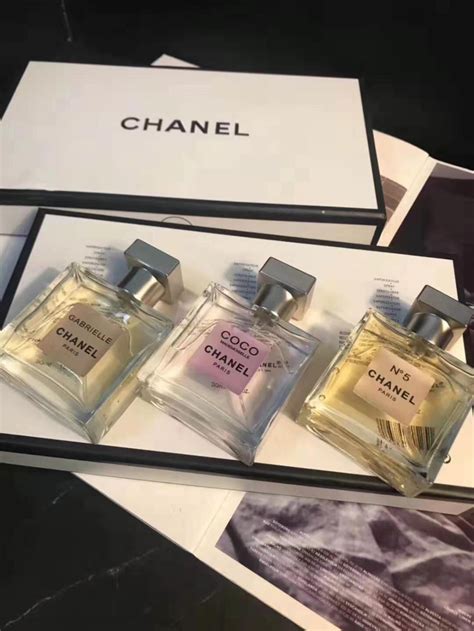 chanel perfume set|chanel perfume collection set.